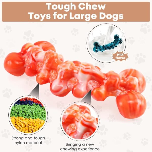 WOWBALA 2 Pack Large Dog Chew Toys - Image 2